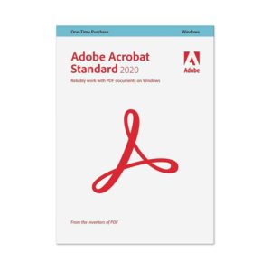 Adobe Acrobat Standard 2020 Perpetual (Life Time) 1 User | Windows