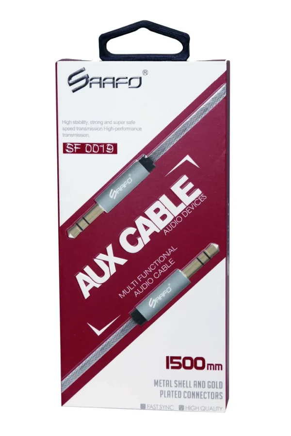SAAFO AUX CABLE - 1.5 METER - SF0019