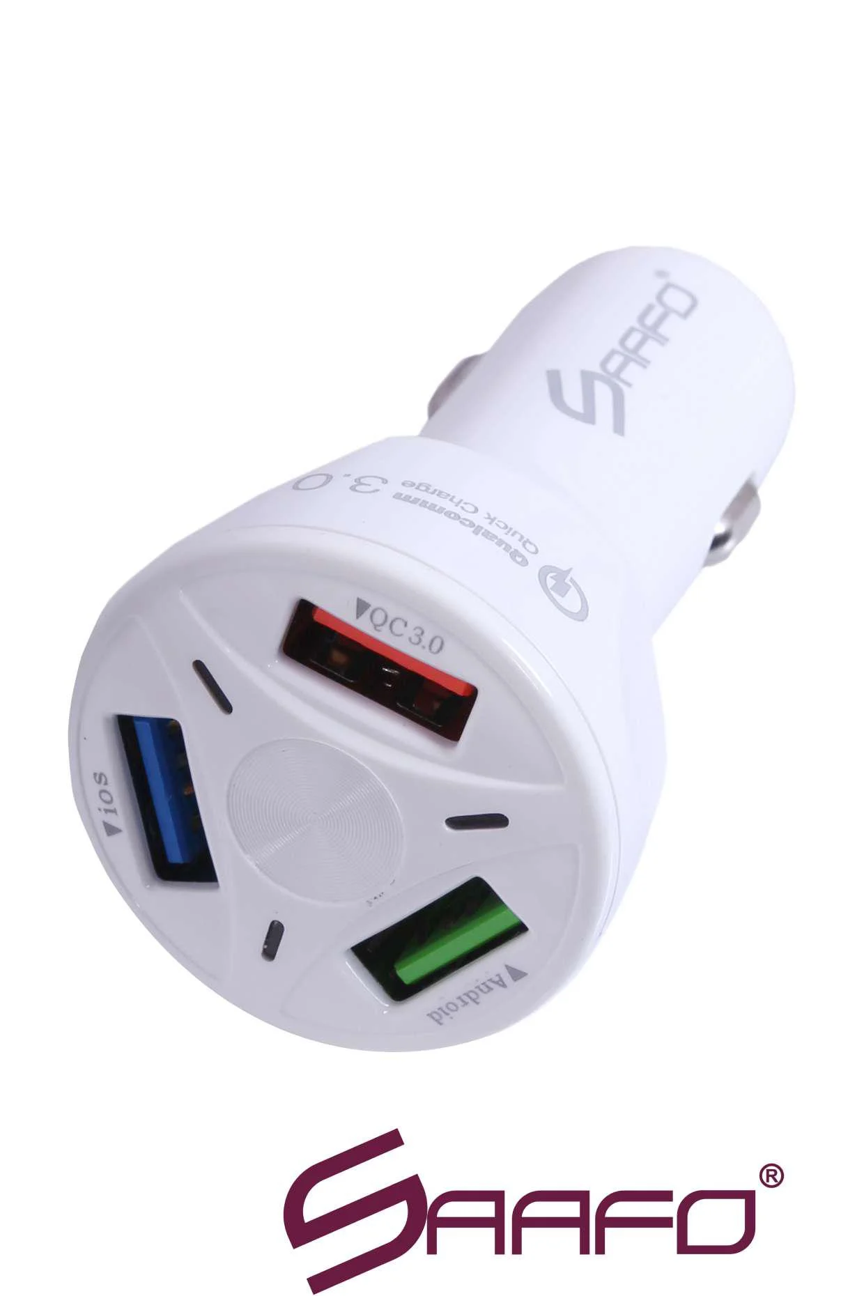 SAAFO Car Charger for Android / IOS with USB for Lightning Cable - SF0061 - Image 3