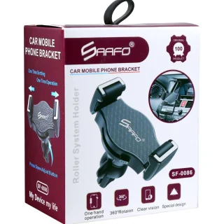 SAAFO CAR MOBILE PHONE BRACKET - 360 DEGREE ROTATION - SF0086