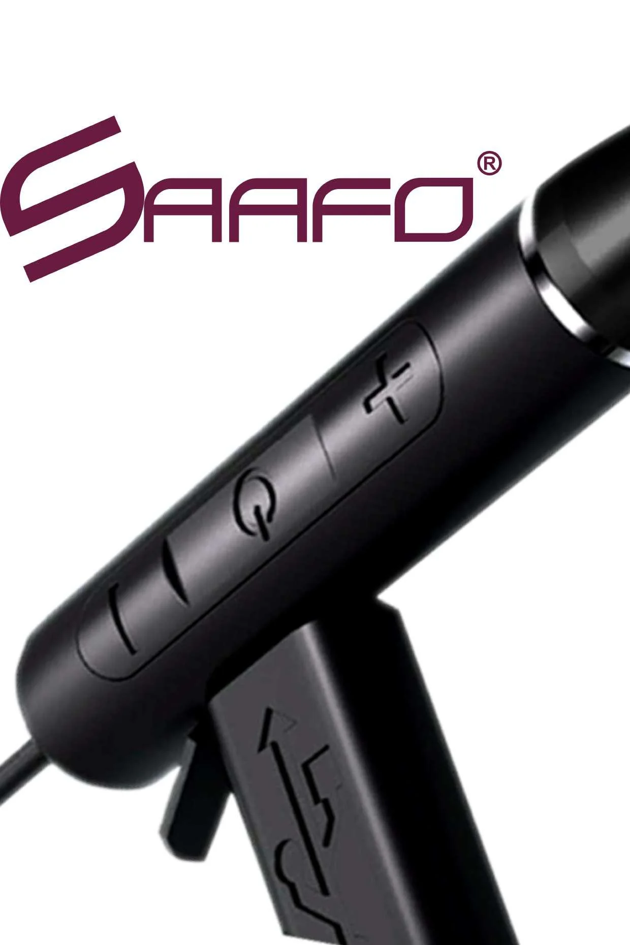 SAAFO Wireless Neckband Stereo Earphones With Built-in Mic - SF0470 - Image 2