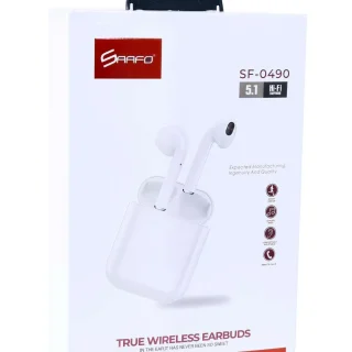 SAAFO TRUE WIRELESS EARBUDS (10 METERS RANGE) - SF0490