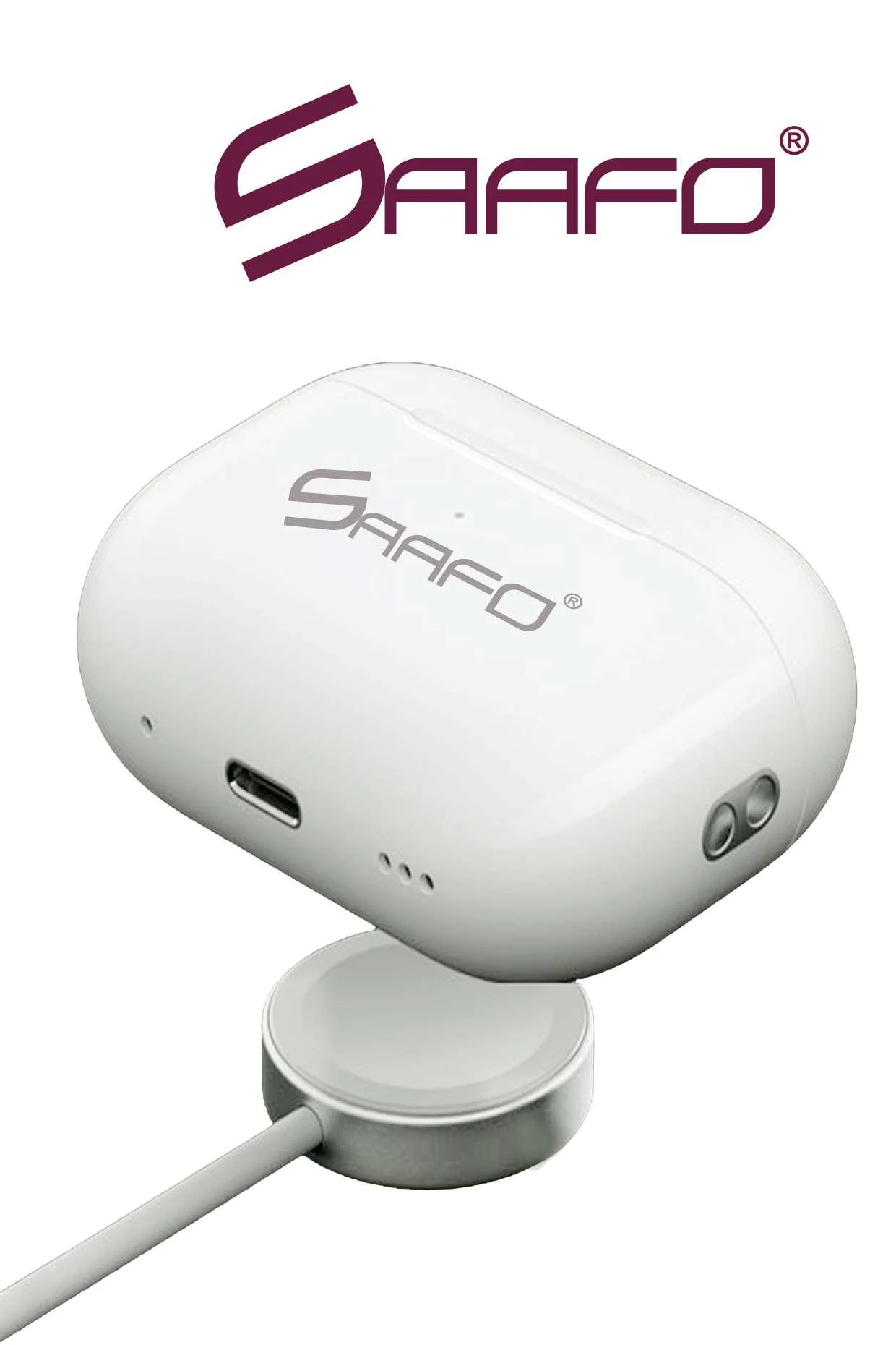 SAAFO True Wireless Earbuds With HI-FI Sound - 10 Meters Range - SF0750 - Image 4