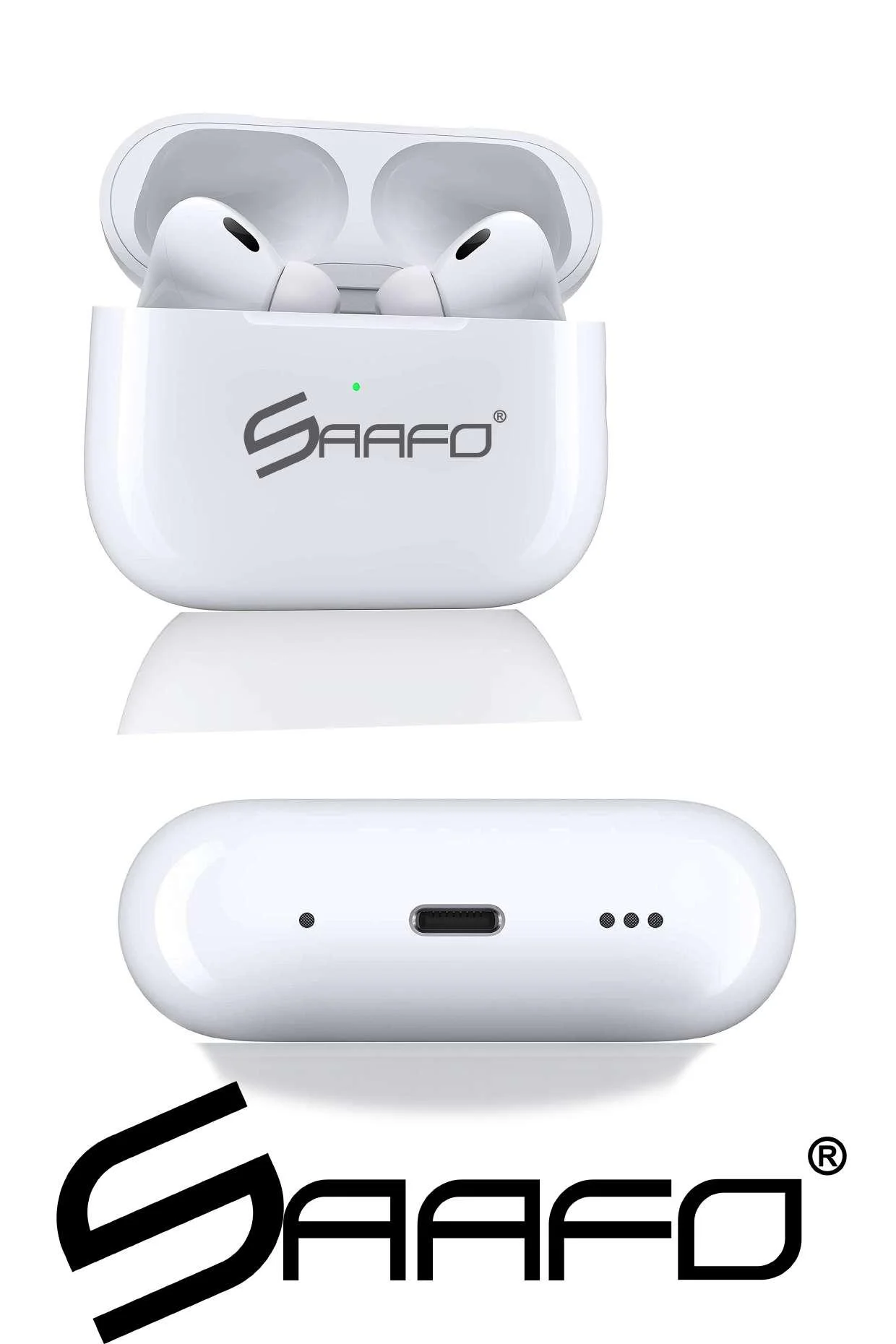 SAAFO True Wireless Earbuds With HI-FI Sound - 10 Meters Range - SF0750 - Image 3