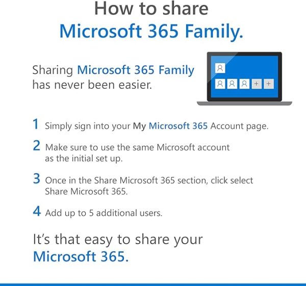 MICROSOFT OFFICE 365 FAMILY FOR 6 USERS (1 YEAR) - DC0018 - Image 3